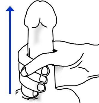 Técnica de masturbação para aumentar um membro